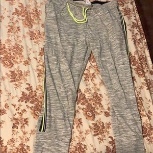 Stripped Grey Bluenotes Joggers